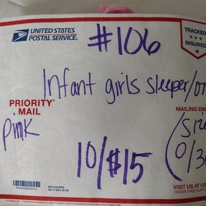 10/$15 Infant sleeper.                          10/$15